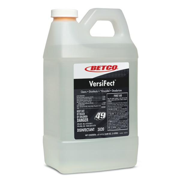 Betco VersiFect Disinfectant Fresh Scent 67.6 Oz. 4/Carton (38204700)