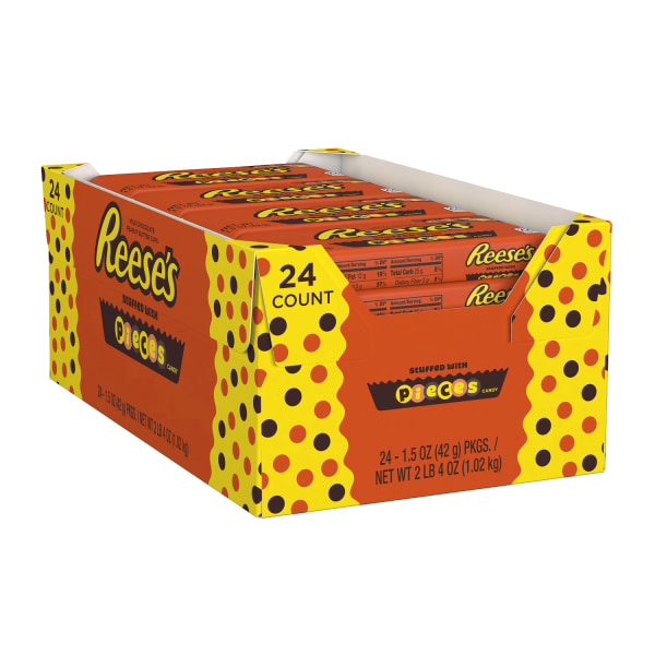 UPC 034000441426 product image for Reese's Pieces Peanut Butter Cups, 1.5 Oz, Box Of 24 | upcitemdb.com