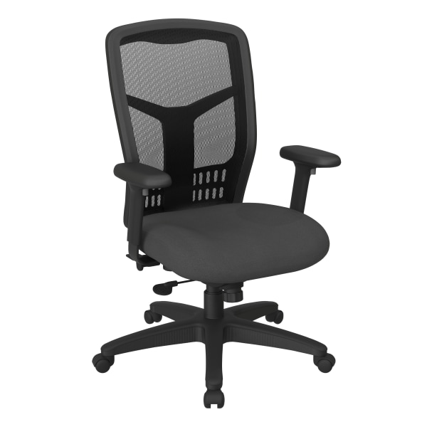 Office Star ProGrid Mesh High-Back Managers Chair, Icon Gray - 90662-226 - Furniture Stay comfortable and productive throughout the wor sku 90662-226