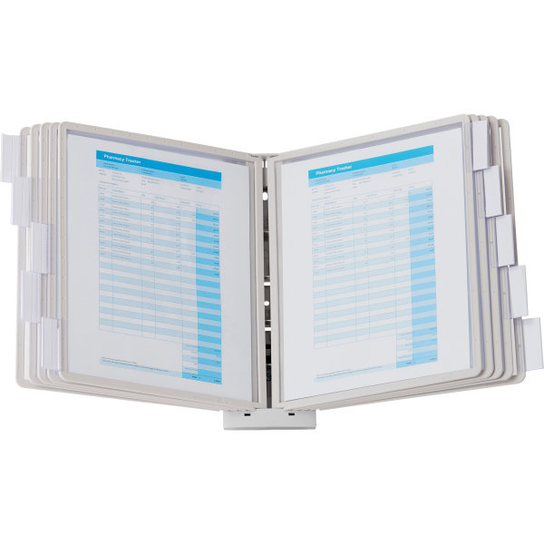 Photos - File Folder / Lever Arch File Sherpa � Wall Reference System, Gray 554110