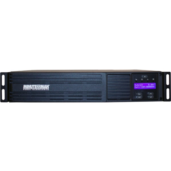 Minuteman EXR Series Line Interactive Uninterruptible Power Supply - 2U Tower/Rack/Wall Mountable - AVR - EXR1000RT2U