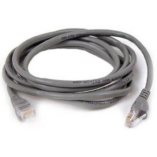 UPC 722868160145 product image for Belkin Cat. 5E UTP Patch Cable - RJ-45 Male - RJ-45 Male - 50ft - Gray | upcitemdb.com