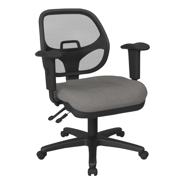 Office Star Ergonomic Mesh Task Chair With ProGrid Back, Flint