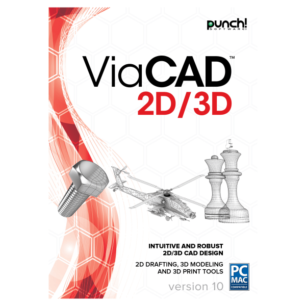 Encore Punch! ! ViaCAD 2D/3D v10