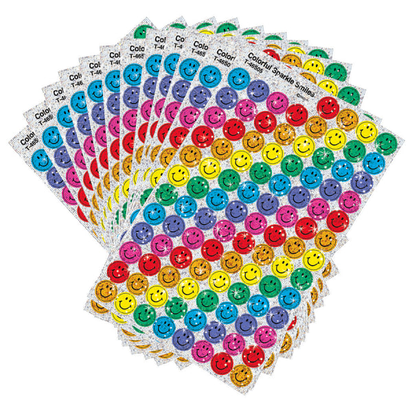 UPC 078628469097 product image for SuperSpots, Colorful Smiles, Pack Of 1,300 | upcitemdb.com