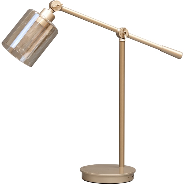 UltraBrite Vintage LED Desk Lamp, 30-3/4H, Brass