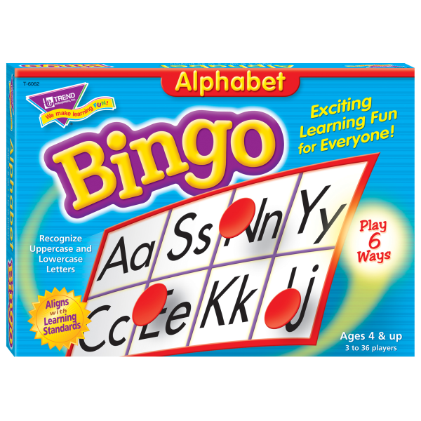 UPC 078628060621 product image for Trend® Bingo Game, Alphabet | upcitemdb.com