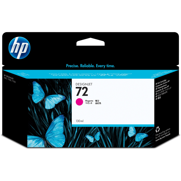 HP 72 Magenta Standard Yield Ink Cartridge (C9372A) | Quill