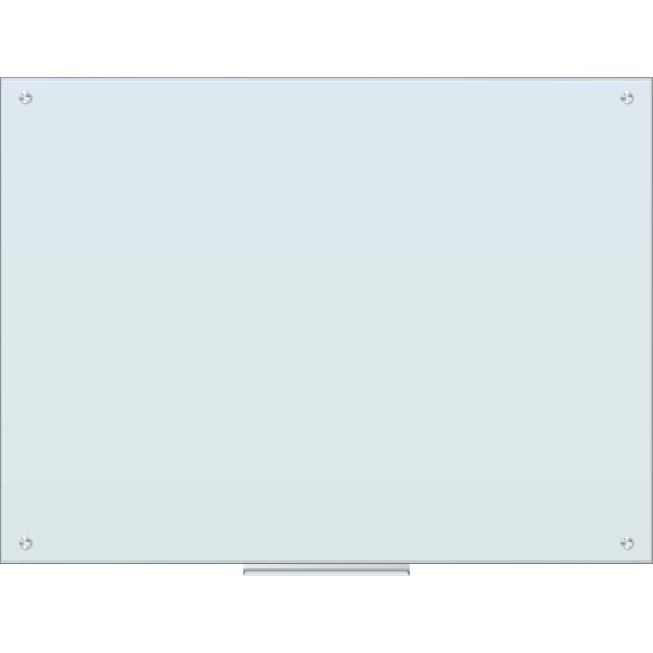 U Brands Frameless Non-Magnetic Glass Dry Erase Board, 48 X 36, Frosted White - 121U00-01 - Office Supplies This White Frosted Glass Dry-Erase Board Is A Perf sku 121U00-01