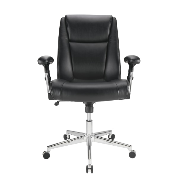 Densey Mid Back Chair Off 62, Realspace Eaton Mid Back Bonded Leather Chairs
