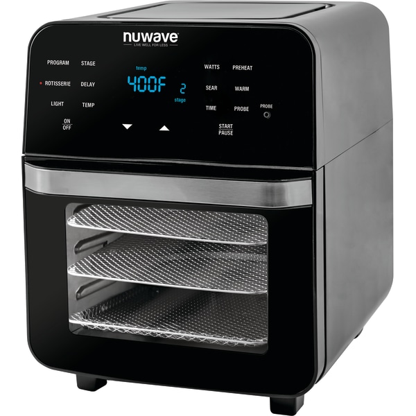 NuWave 38001 Brio 14-Quart Air Fryer, Black
