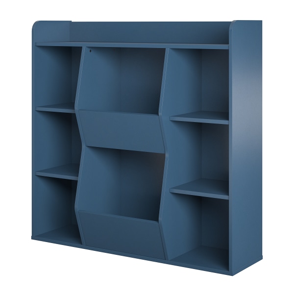 Ameriwood Home Nathan Kids 41""H 8-Cube Large Toy Storage Bookcase, Navy -  DE28946