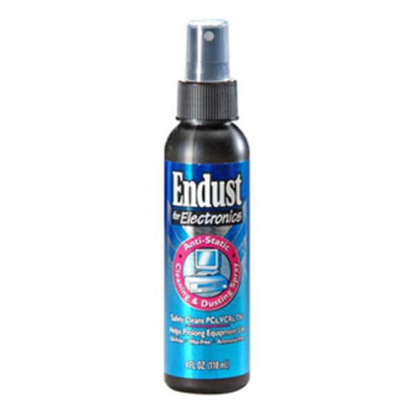 Endust 4oz. Multi-Surface Anti-Static Electronics Cleaner - For Electronic Equipment - 4 fl oz - Anti-static, Dust/Dirt-free, Oil-free, Wax-free, Ammo