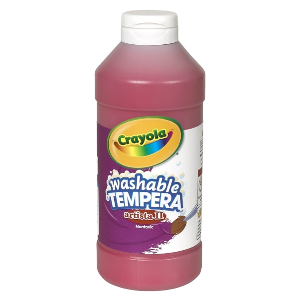 Artista II Tempera Paint, 16 Oz, Red