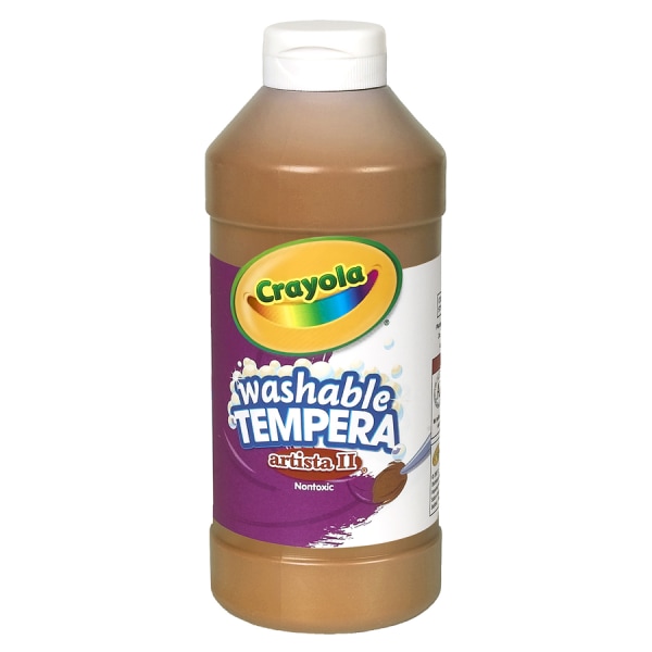 UPC 071662650070 product image for Crayola® Artista II® Tempera Paint, 16 Oz, Brown | upcitemdb.com