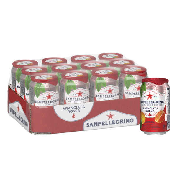 UPC 041508433495 product image for Sanpellegrino Aranciata Rossa Italian Sparkling Fruit Beverage, 11.15 Oz, Pack O | upcitemdb.com