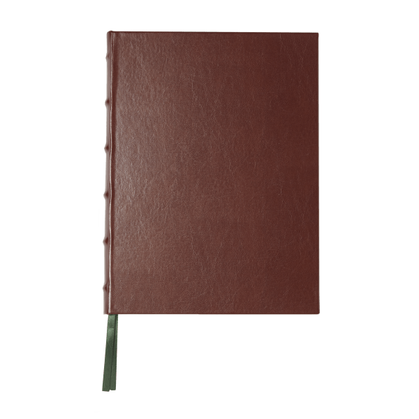Markings by C.R. Gibson® Bonded Leather Journal, 7 1/2"" x 10"", 256 Pages (128 Sheets), Brown -  MJ126-20190