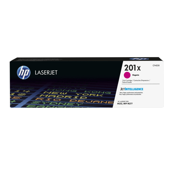 HP 201X Magenta High Yield Toner Cartridge, Prints Up to 2,300 pages (CF403X) | Quill