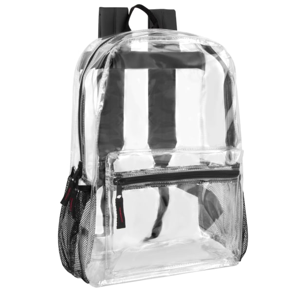 Trailmaker Backpack, Clear/Black