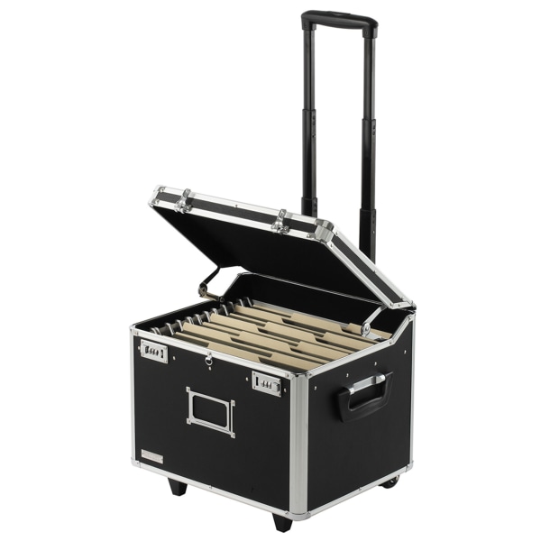 Vaultz Mobile File Chest; Letter/Legal; 15  H x 17 3/8  W X 3/8 W X 14 3X8  D