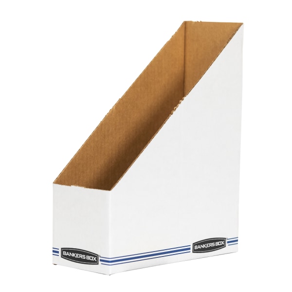 Bankers Box  FEL00723  STOR/FILE Magazine File Storage  1 Each  Blue White