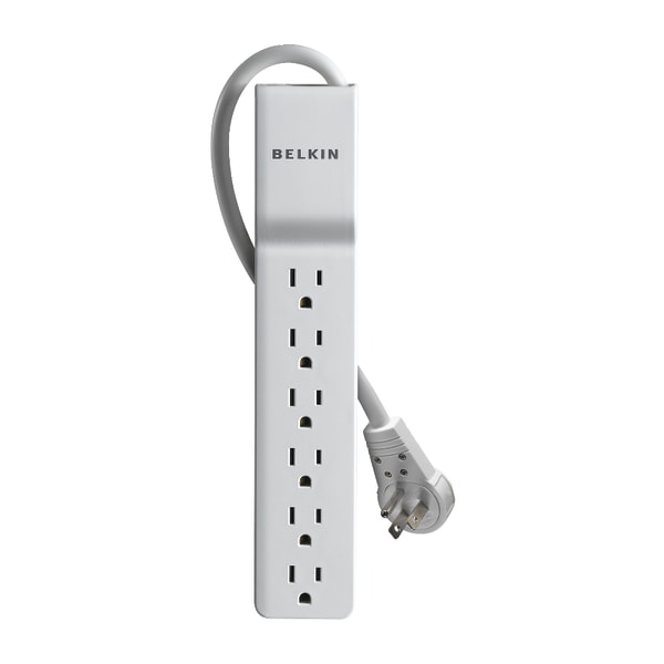 UPC 722868639757 product image for Belkin 6 Outlet Home/Office Surge Protector - Rotating Plug - 6 foot Cable -Whit | upcitemdb.com