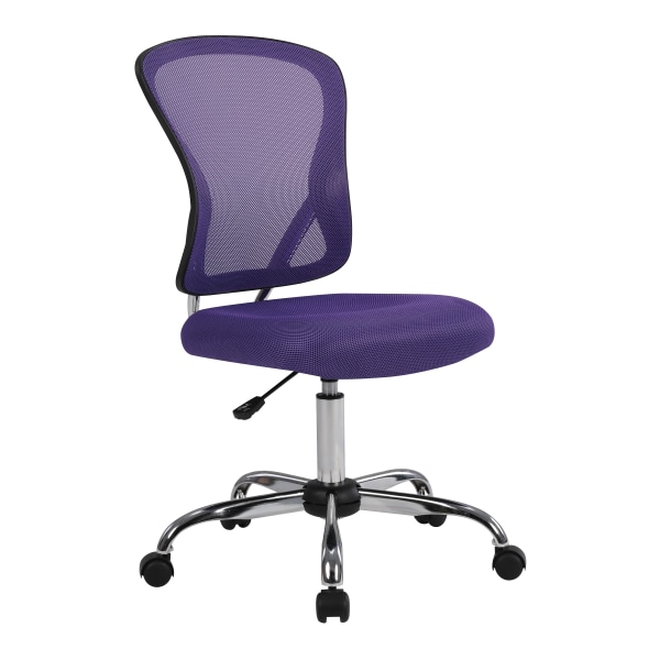 Office Star Gabriella Mesh Low-Back Task Chair, Purple - GAB26-512 - Furniture Update your office space with an Office Star Gabri sku GAB26-512