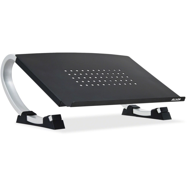 Allsop® Redmond Adjustable Curve Stand, Black/Silver -  30498