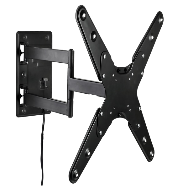 Mount-It! Full Motion TV Wall Mount Perfect For RV s and Trailers Fits 55 Screen Retractable Capacity 77 lbs.