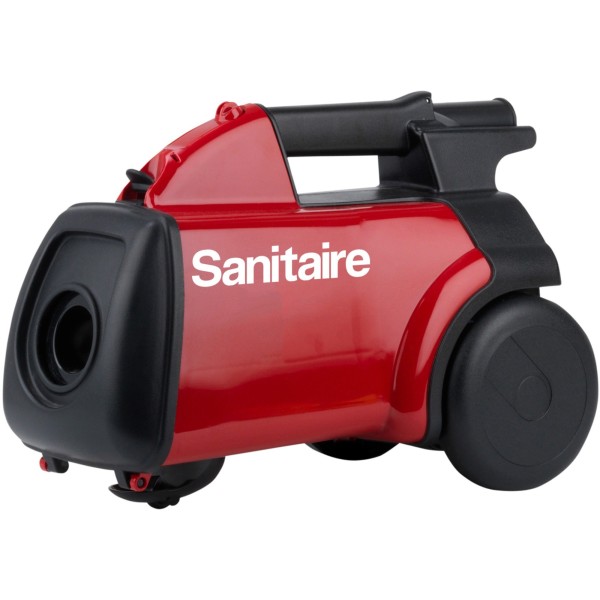 Sanitaire SC3683 Canister Vacuum - Carpet Tool, Floor Tool, Upholstery Tool, Crevice Tool, Dusting Brush - Carpet, Bare Floor - Red -  SC3683D