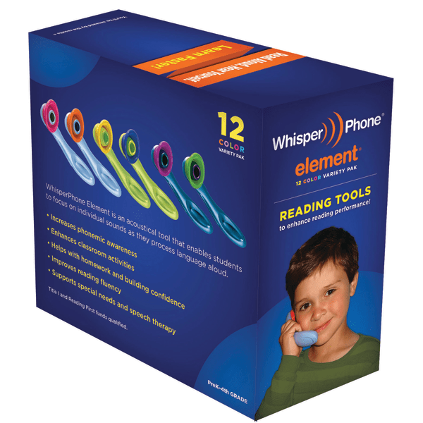 UPC 890819001066 product image for WhisperPhone® Harebrain Element Variety Pak, Pre-K to Grade 4, Assorted Colors,  | upcitemdb.com
