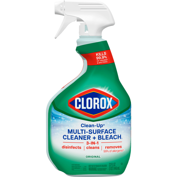 Clorox® Clean-Up® All Purpose Cleaner with Bleach, Spray Bottle, Original, 32 Fluid Ounces