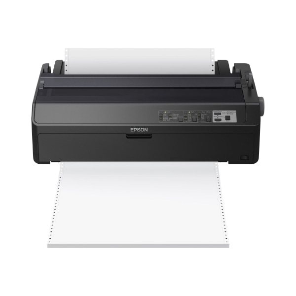 Epson LQ 2090II NT Network Impact - Printer - B/W - dot-matrix - , 16 in (width), - 24 pin - up to 584 char/sec - parallel, USB 2.0, LAN