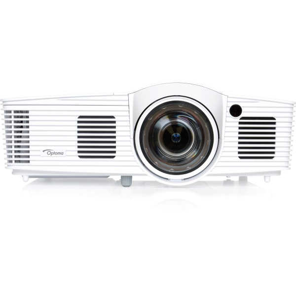 Full 3D 1080p 3000 Lumen DLP Short Throw Projector with 20,000:1 Contrast Ratio and MHL Enabled - 1920 x 1080 - Ceiling, Front, Rear - Optoma EH200ST