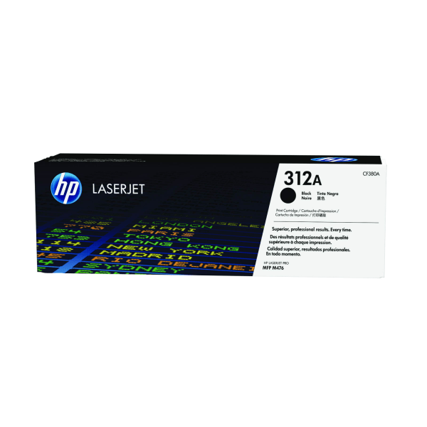 312A Black Toner Cartridge, CF380A