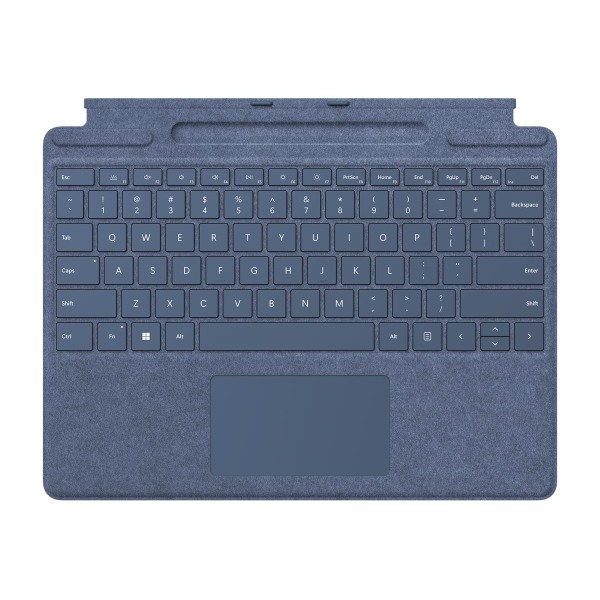 Microsoft Surface Pro Signature Keyboard - Keyboard - with touchpad, accelerometer, Surface Slim Pen 2 storage and charging tray - QWERTY - English - -  8X8-00095