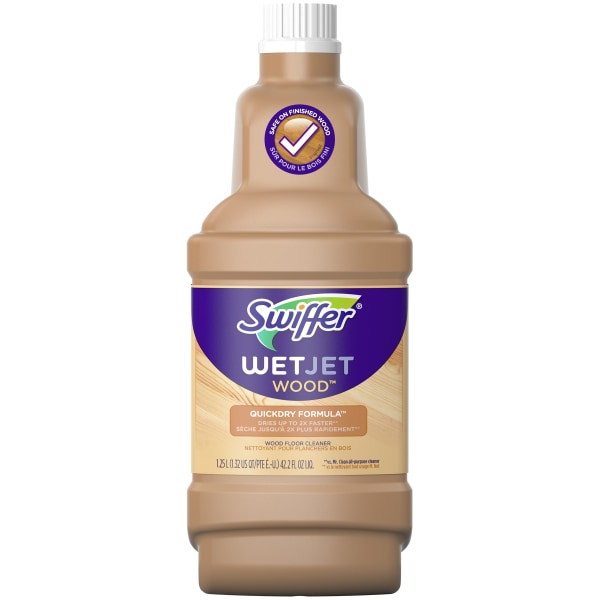 Swiffer WetJet Multipurpose Wood Floor Cleaner Solution Refill 423 Oz Bottle