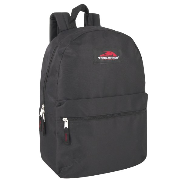 Trailmaker Classic Backpacks Black Set Of 24 Backpacks
