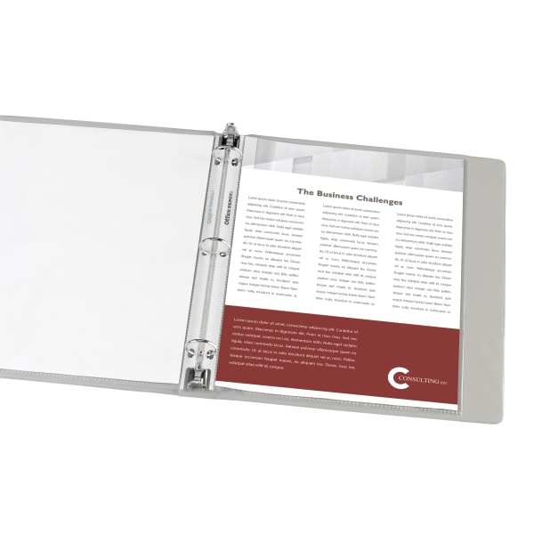 Office Depot® Brand Standard Weight Sheet Protectors, 81/2" x 11