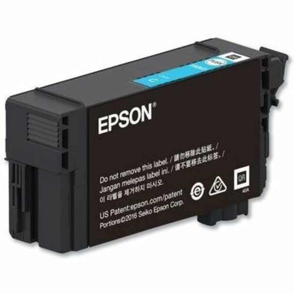Epson UltraChrome XD2 T40V Original Standard Yield Inkjet Ink Cartridge - Cyan - 1 Pack - Inkjet - Standard Yield - 1 Pack