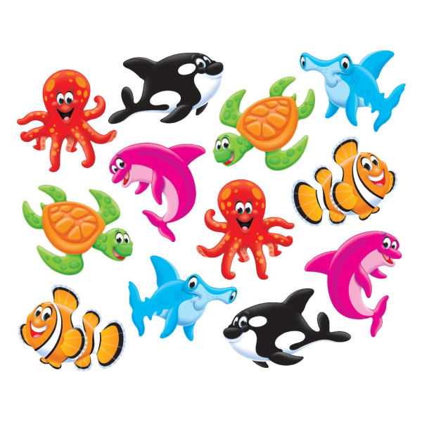 TREND Classic Accents Variety Pack Sea Buddies Assorted Colors Pack Of 36