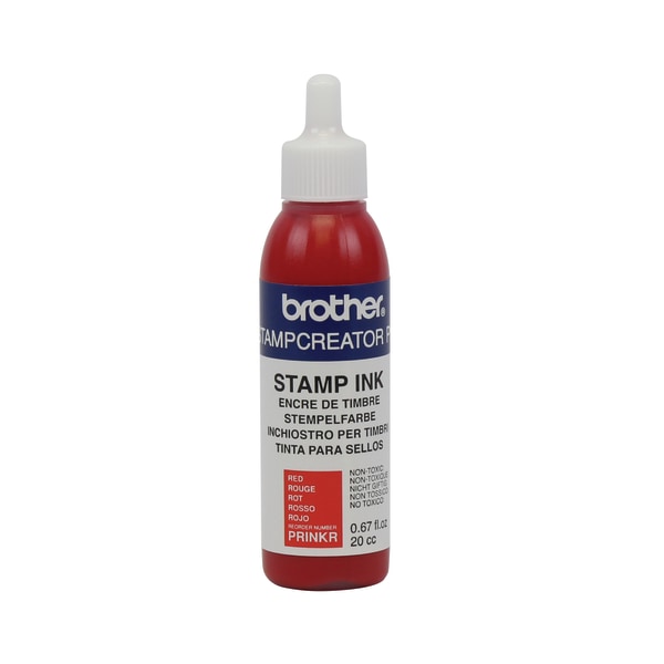 Brother Refill Ink Bottle 67 Oz Red