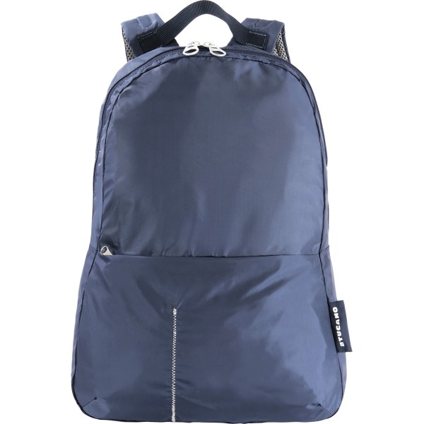 Tucano Compatto Carrying Case (Backpack) Accessories - Blue - Water Resistant - Fabric, Nylon - Shoulder Strap, Trolley Strap - 17.3 Height x 11.8 W - BPCOBK-B - Luggage and Bags  No hands free? Dont know where you put your lates sku BPCOBK-B