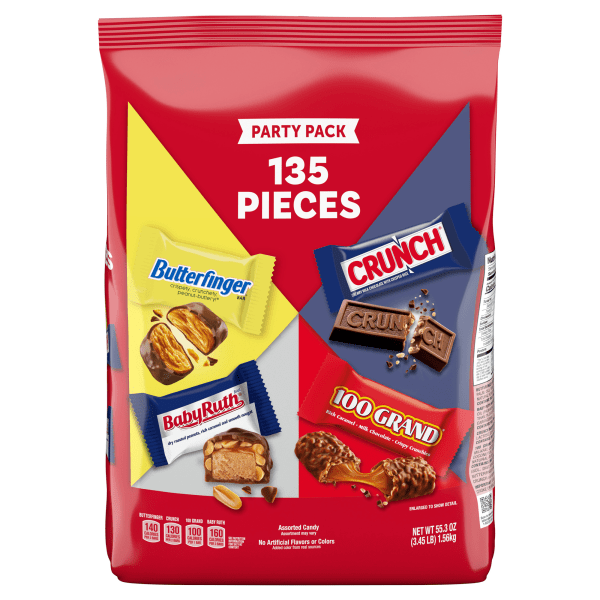 Nestlé® Assorted Mini Chocolate Bars, 55.3 Oz, Pack Of 135 Bars -  Nestle, 220-00617