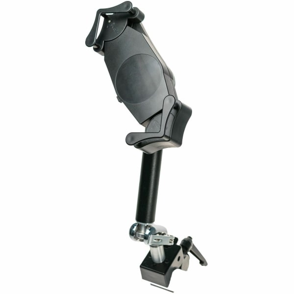 UPC 656777015824 product image for CTA Digital Heavy-Duty Pole Clamp for 7-14 Inch Tablets, including iPad 10.2-inc | upcitemdb.com