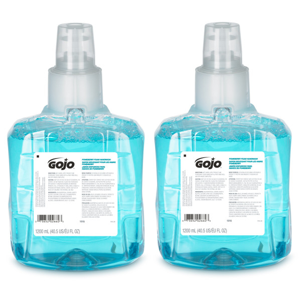 Gojo LTX-12 Pomeberry Foam Handwash Refill  Light Blue  Pack of 2