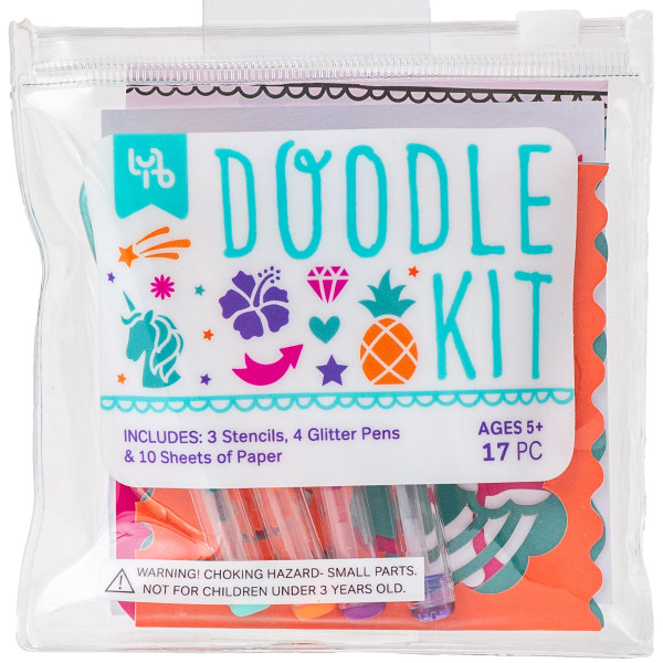 Little Yellow Bicycle Mini Craft Kit, Doodle