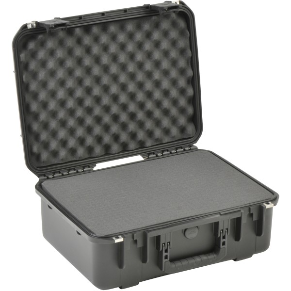 SKB iSeries Injection-Molded Mil-Standard Waterproof Case With Padded Dividers, 18-1/2""H x 13""W x 7""D, Black -  3I-1813-7B-C
