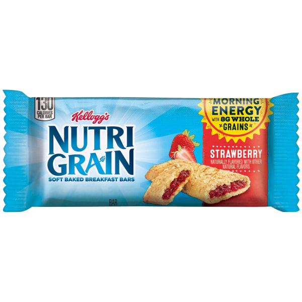 UPC 038000359217 product image for Nutri Grain Soft Baked Breakfast Bar, 1.3 Oz, Strawberry | upcitemdb.com