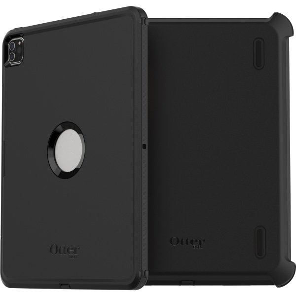 OtterBox Defender Series Pro Rugged Carrying Case Holster For 12.9" Apple iPad® Pro 5th Gen, iPad® Pro 4th Gen, iPad® Pro 3rd Gen Tablet, Black